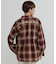 <WOMAN>OMBRE CHECK SHIRT