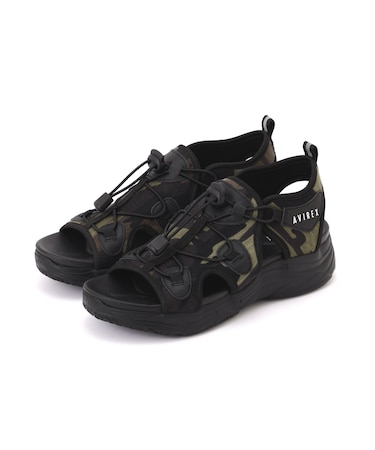 《直営店限定》SPORTY SANDAL（CAMOUFLAGE)