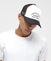 VARSITY LOGO TWILL MESH CAP