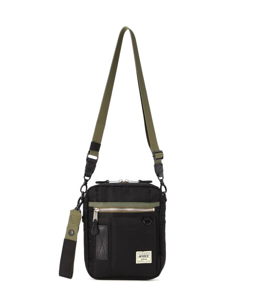 FLIGHT NYLON ”VERTICAL SHOULDER BAG”