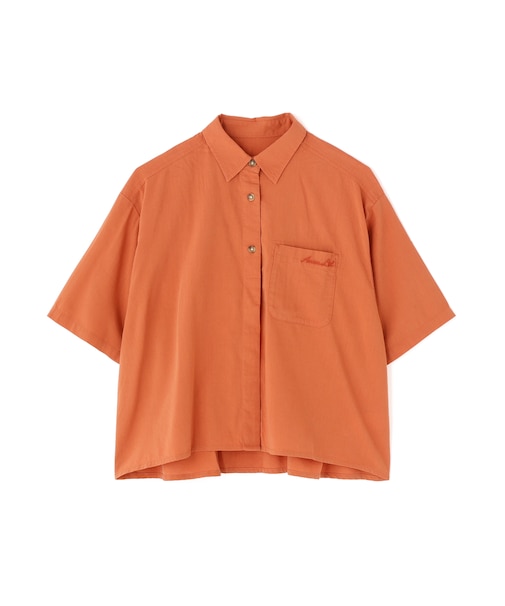 《WOMAN／直営店限定》H／S BACK GATHER DETAILS SHIRT