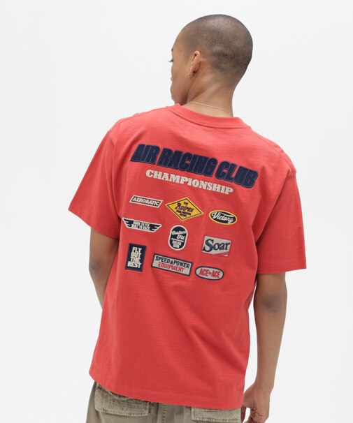《A.A.R.C》PATCH SLUB T-SHIRT
