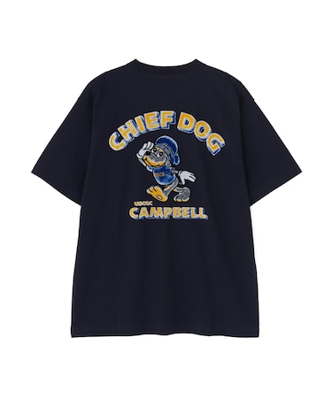 CHIEF DOG FLOCK PRINT T-SHIRT