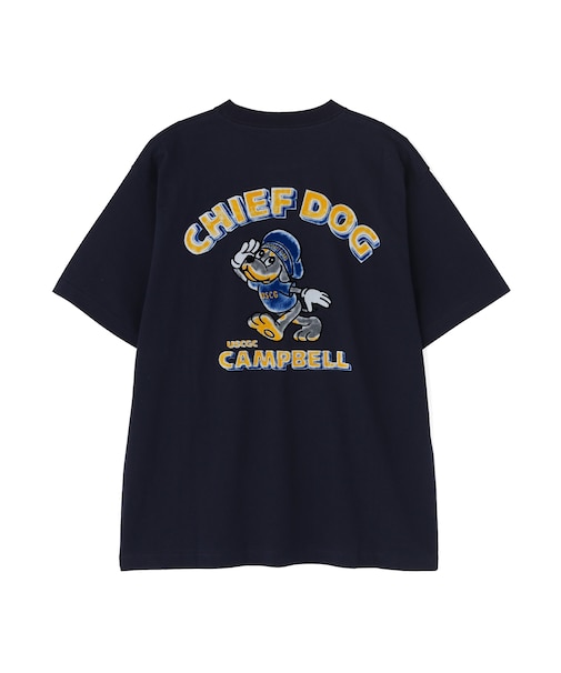 CHIEF DOG FLOCK PRINT T-SHIRT