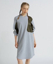 《SOUVENIR COLLECTION》WOMAN／NYLON COMBI MILITARY ONEPIECE