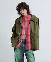 《WOMAN》CUSTOM M-51 FADE WASH JACKET／カスタムM-51フェイドジャケット