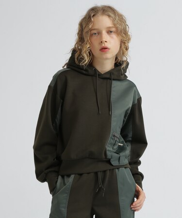 NYLON PATCH COMBI PARKA／ナイロンパッチコンビパーカー