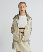 《WOMAN》SHEER COLOR SCHEME HOODIE JACKET／シアーカラースキーム フーディージャケット