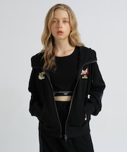 《SOUVENIR COLLECTION》WOMAN／SATIN SKA COMBI PARKA