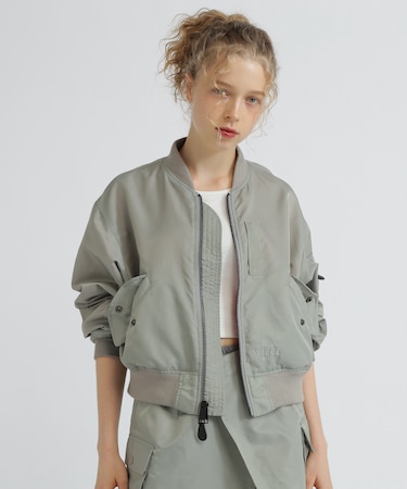 SHORT LIGHT MA-1／ショートMA-1