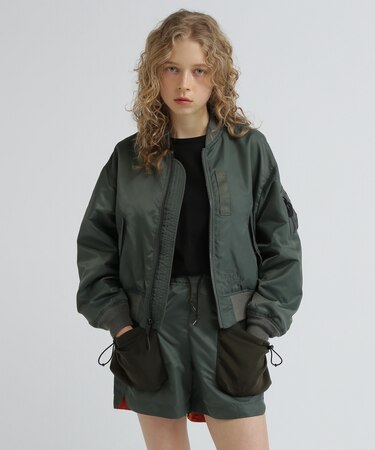 SHORT LIGHT MA-1／ショートMA-1