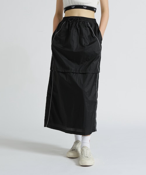 SHEER COLOR SCHEME SKIRT／シアーカラー スキームスカート