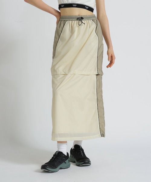 SHEER COLOR SCHEME SKIRT／シアーカラー スキームスカート