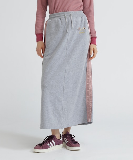 《SOUVENIR COLLECTION》WOMAN/SATIN SKA COMBI SKIRT