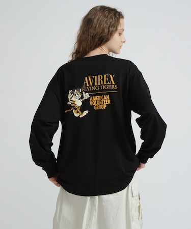 《WOMAN》FLYING TIGERS T-SHIRT／フライングタイガーTシャツ