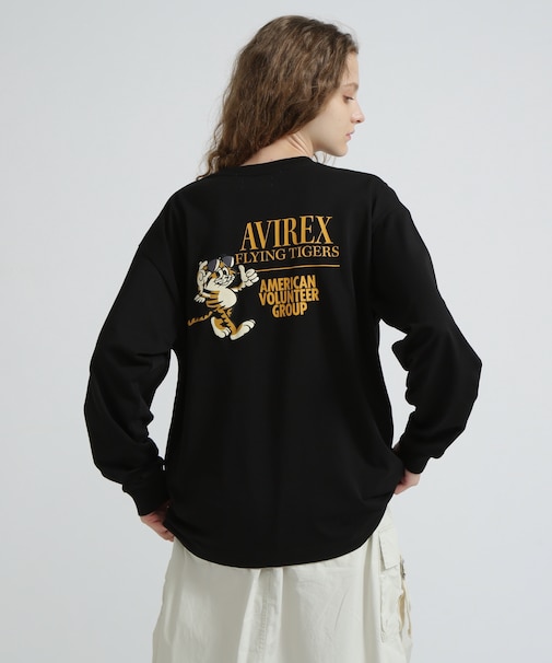 《WOMAN》FLYING TIGERS T-SHIRT／フライングタイガーTシャツ