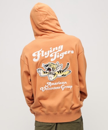 FLYING TIGER PULLOVER PARKA