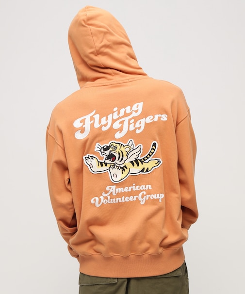 FLYING TIGER PULLOVER PARKA