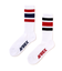 LINE DESIGN SOCKS 2PACK-SET