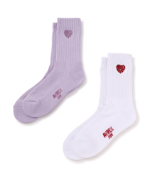 《直営店限定》HEART LOGO SOCKS