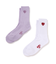 《直営店限定》HEART LOGO SOCKS