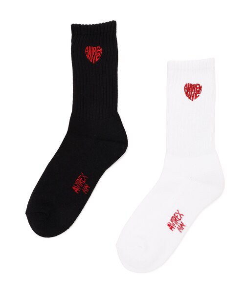 《直営店限定》HEART LOGO SOCKS