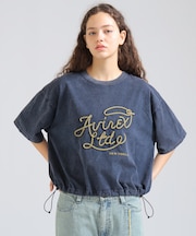 ROPE LOGO FADE WASH T-SHIRT