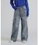 PANEL CARGO DENIM PANTS