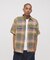 《AVIREX × UNIVERSAL OVERALL》POSTAL FLANNEL SHIRT
