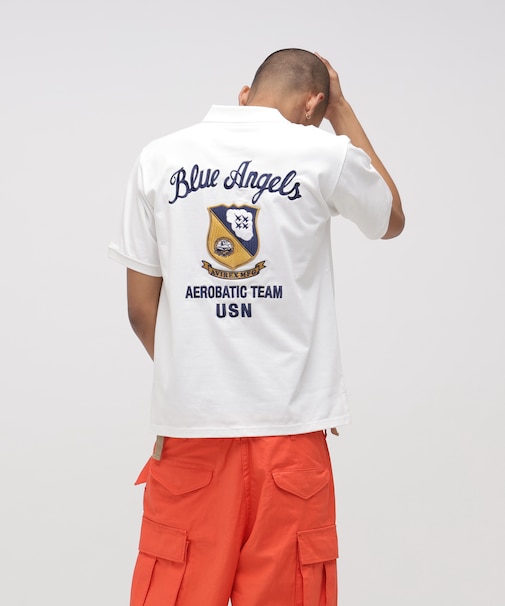 《WEB&DEPOT限定》BLUE ANGELS S／S POLO