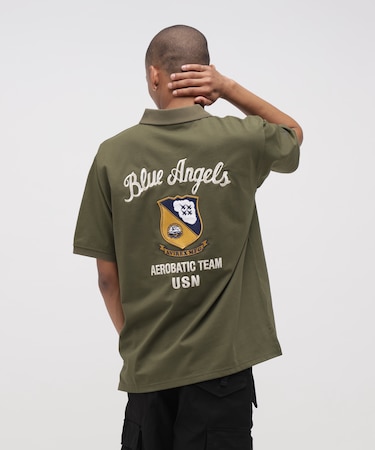 《WEB&DEPOT限定》BLUE ANGELS S／S POLO