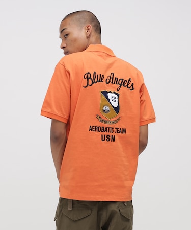 《WEB&DEPOT限定》BLUE ANGELS S／S POLO
