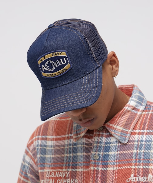 《AVIREX × UNIVERSAL OVERALL》POSTAL CAP