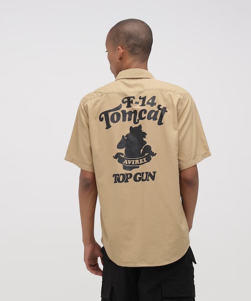 《WEB&DEPOT限定》S／S TOM CAT SILHOUETTE SHIRT