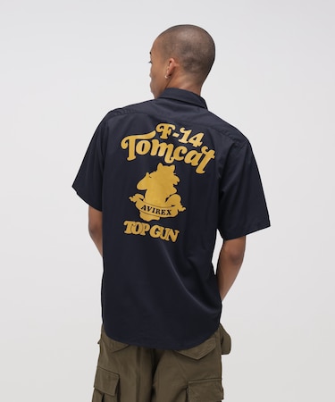 《WEB&DEPOT限定》S/S TOM CAT SILHOUETTE SHIRT