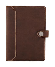 OILED COW NOTEBOOK COVER