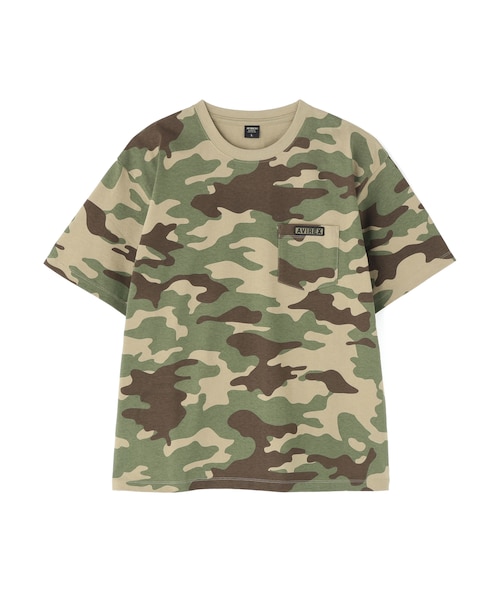 WEB&DEPOT限定》 CAMOUFLAGE POCKET T-SHIRT｜アヴィレックスの通販