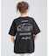 《WOMAN》STITCH EMBROIDERY LOGO T-SHIRT