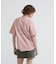 《WOMAN》STITCH EMBROIDERY LOGO T-SHIRT