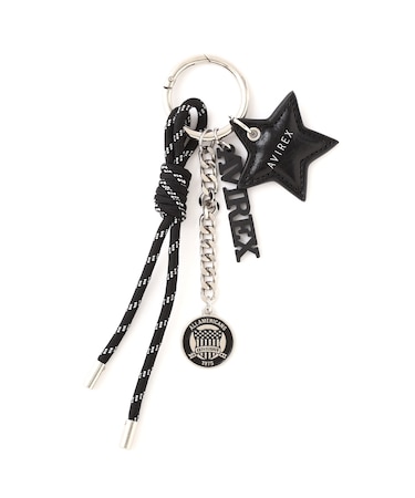 《直営店限定》VARSITY STAR KEY CHARM