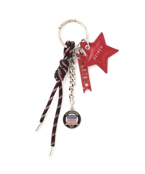 《直営店限定》VARSITY STAR KEY CHARM