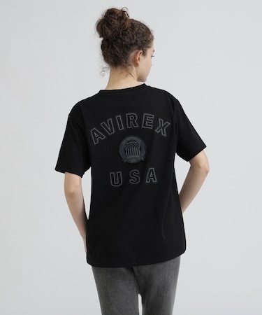 <WOMAN>SIGNATURE VARSITY LOGO T-SHIRT