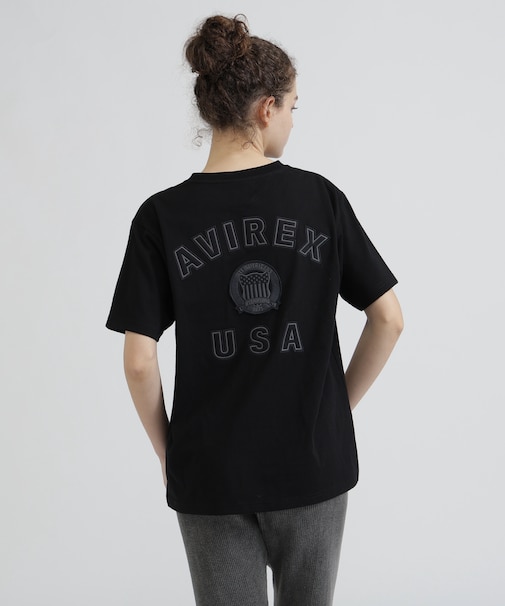 <WOMAN>SIGNATURE VARSITY LOGO T-SHIRT