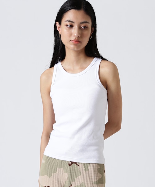 DAILY／WOMAN》WEB限定 RIB TANK TOP｜アヴィレックスの通販｜&mall