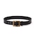 《直営店限定》COW LEATHER BELT DOUBLE PIN
