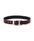 《直営店限定》COW LEATHER BELT DOUBLE PIN