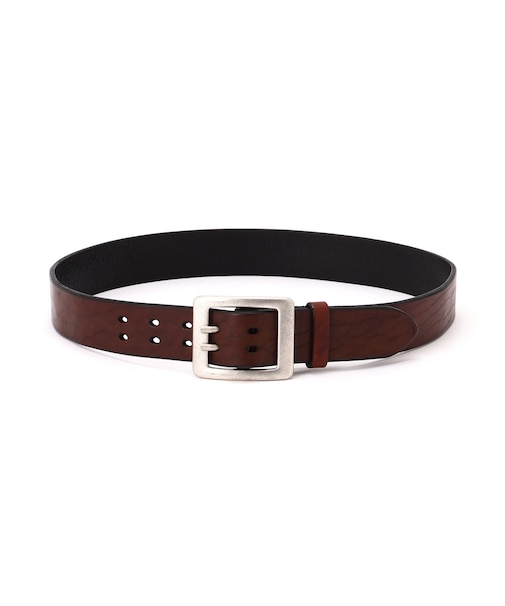 《直営店限定》COW LEATHER BELT DOUBLE PIN