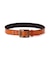《直営店限定》COW LEATHER BELT DOUBLE PIN