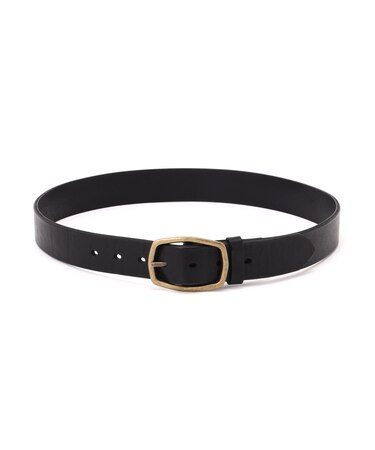 《直営店限定》COW LEATHER BELT DOUBLE PIN