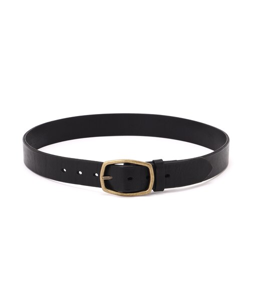 《直営店限定》COW LEATHER BELT DOUBLE PIN